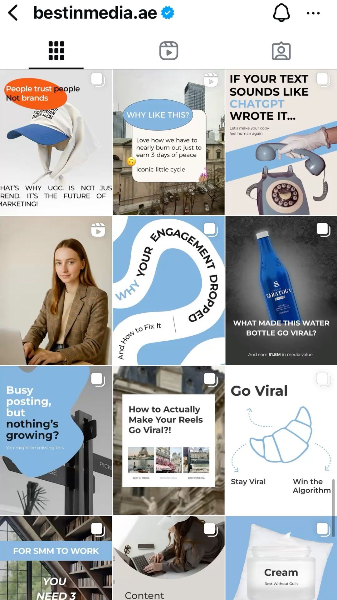 Social Media Carousel Post Design for Instagram Feed Layout