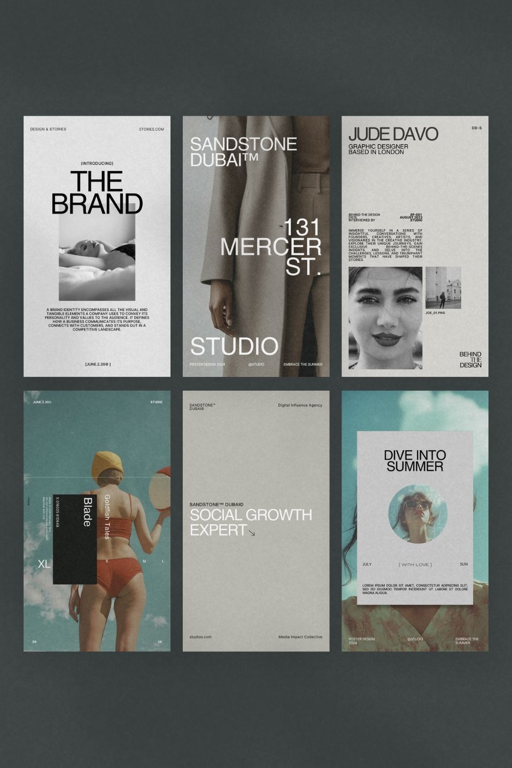 Editable Canva Marketing Story Templates for Social Media Coaches and