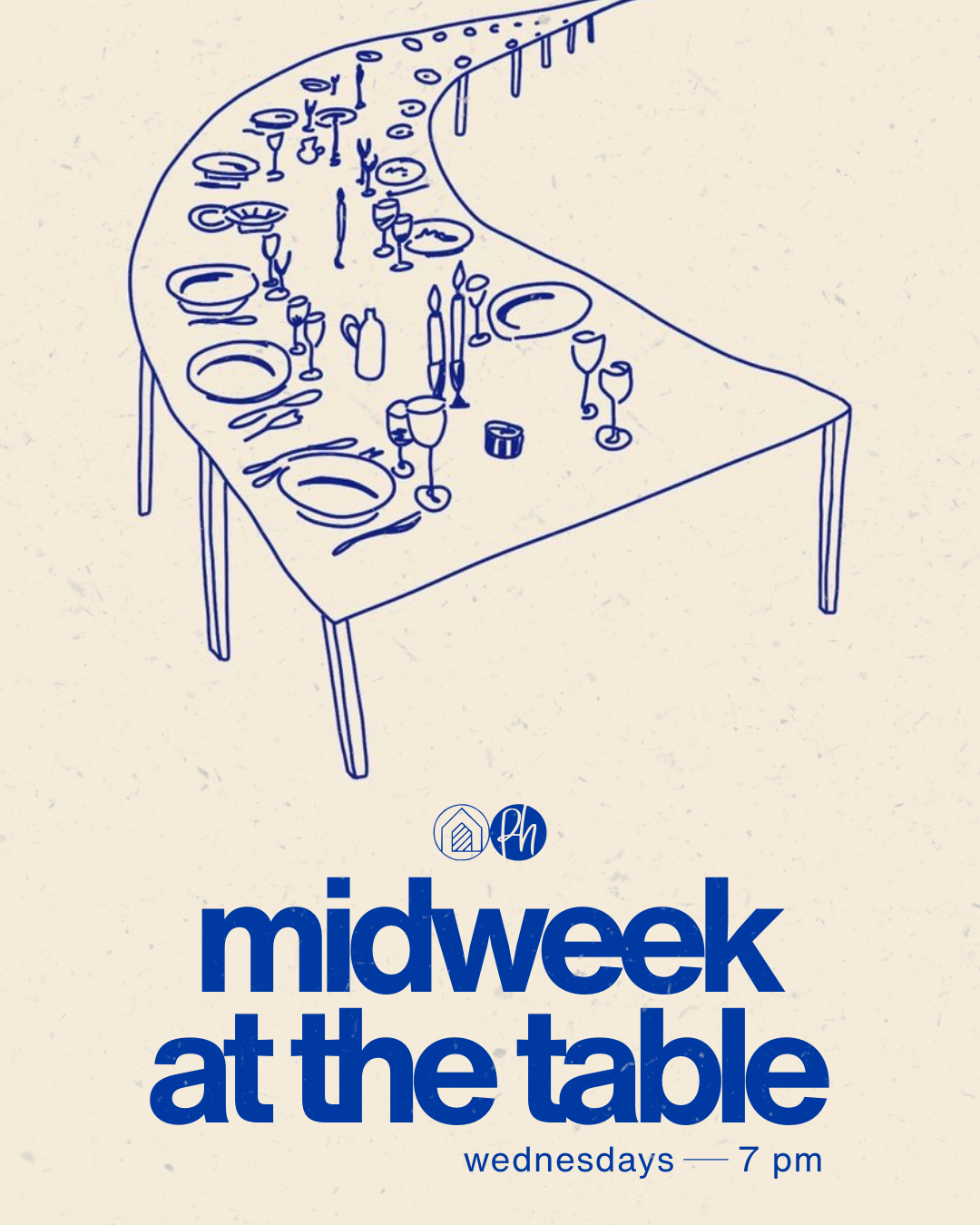 midweek at the table