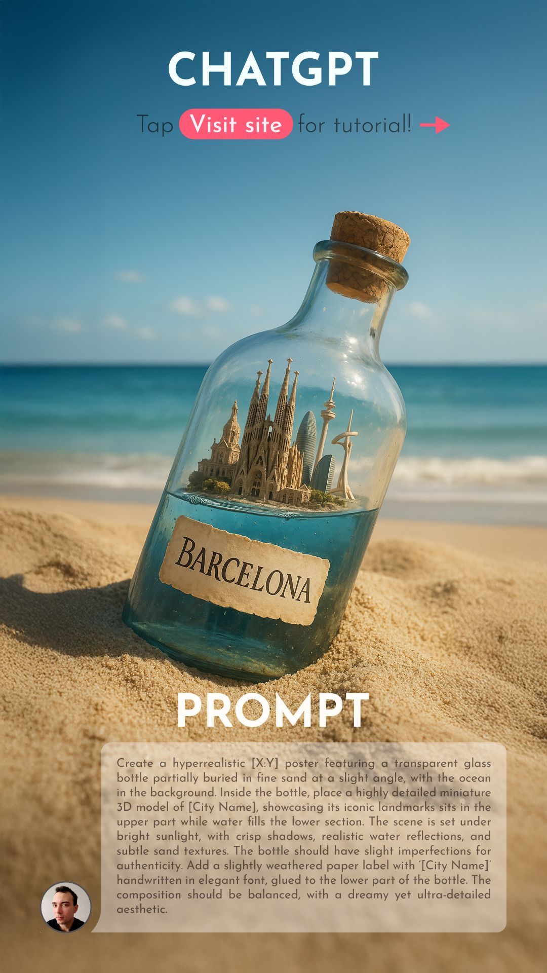 ChatGPT Prompt: City in a Bottle