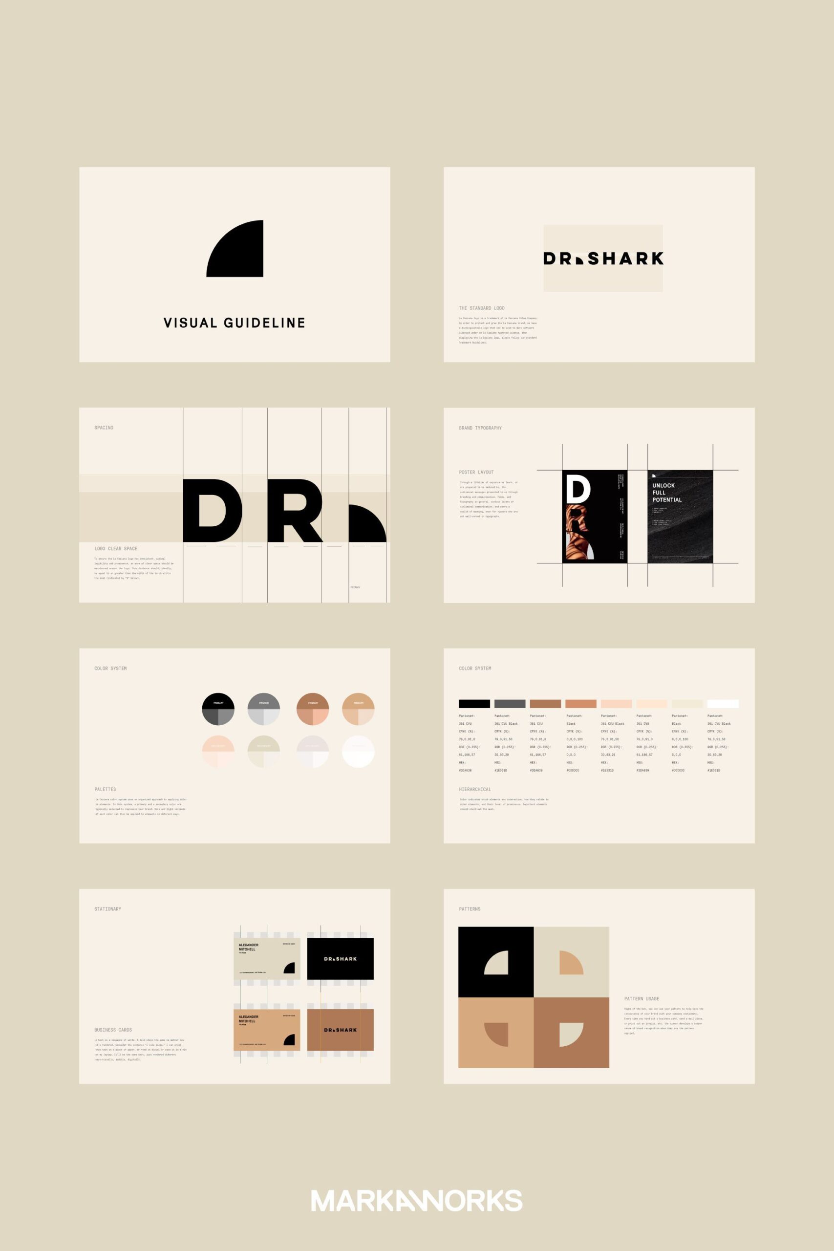 Dr. Shark Branding Design by MarkaWorks: A Fresh Look in Healthcare Logo
