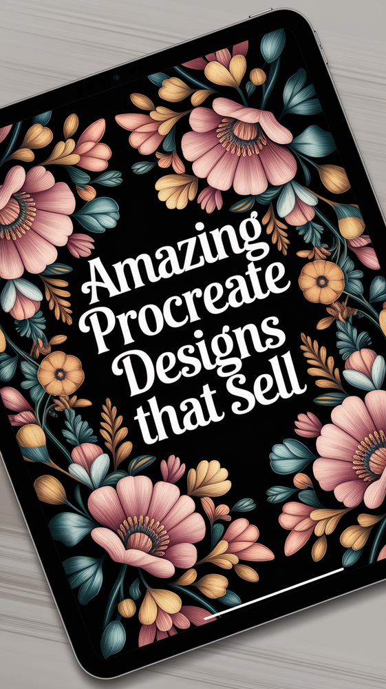 Procreate Designs for Selling Custom Products on Etsy