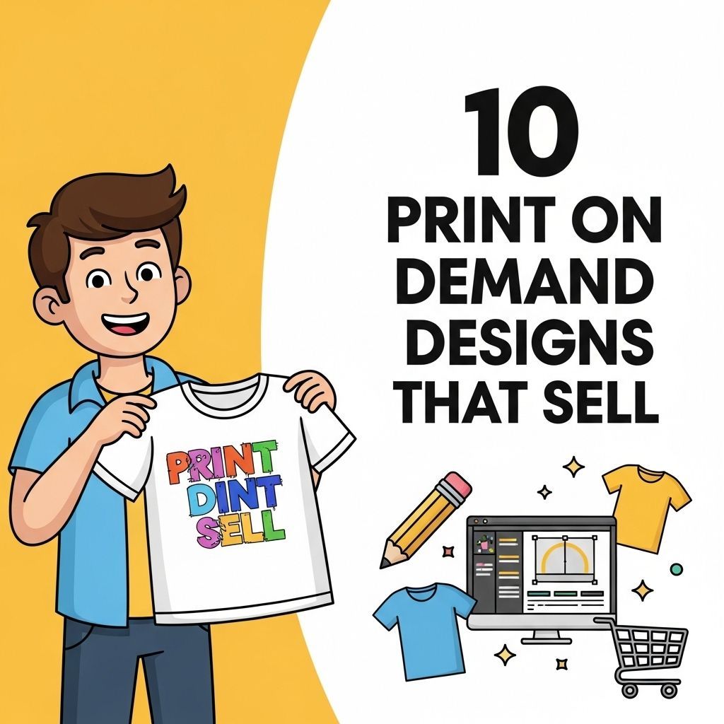Top 10 Profitable Print on Demand Designs to Boost Sales