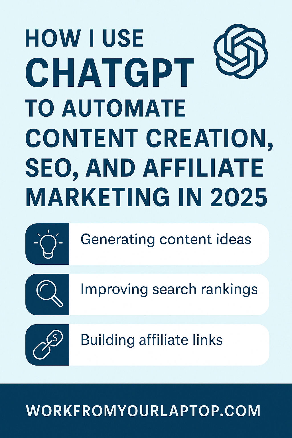 How I Use ChatGPT to Automate Content Creation, SEO, and Affiliate Marketing in 2025