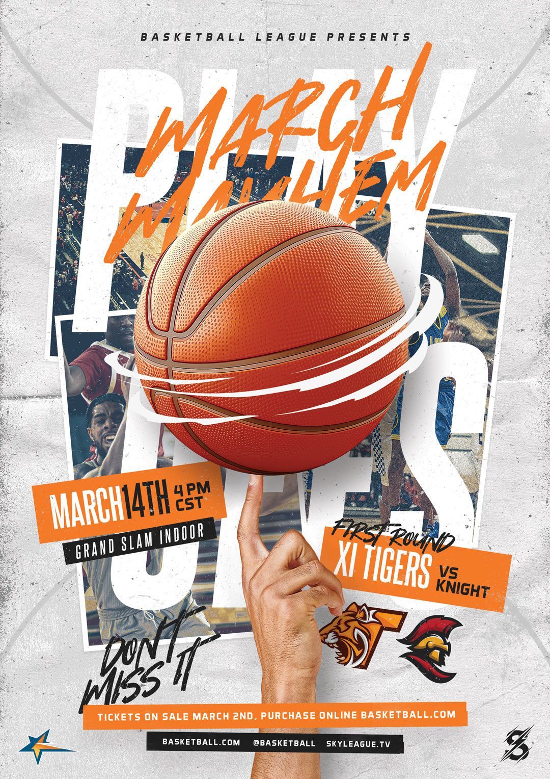 Basketball Poster Design