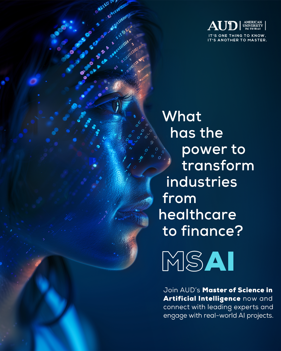 AUD’s Masters of Science of AI