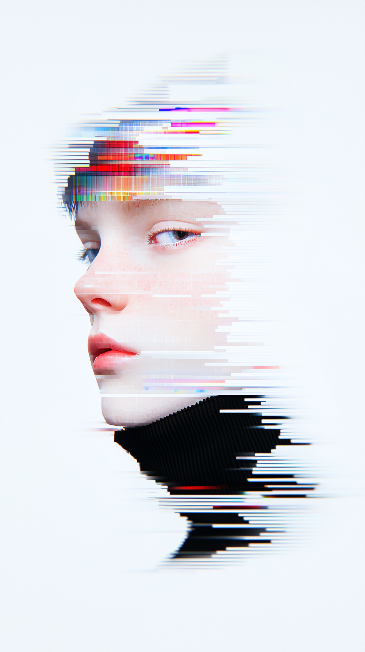 Glitched Siren: Digital Distortion ⚡🖥️🎶