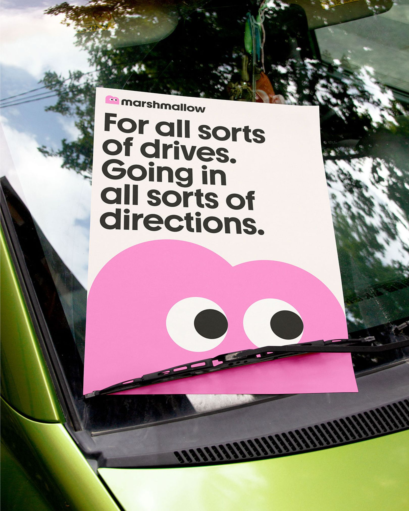 Ragged Edge’s fun identity helps position Marshmallow as a disruptive brand