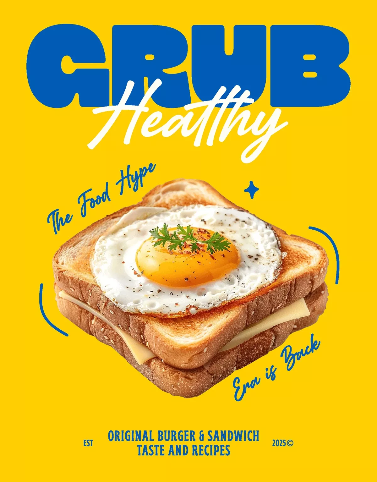 GRUB | Retro Inspired Restaurant Branding – Dark X Design