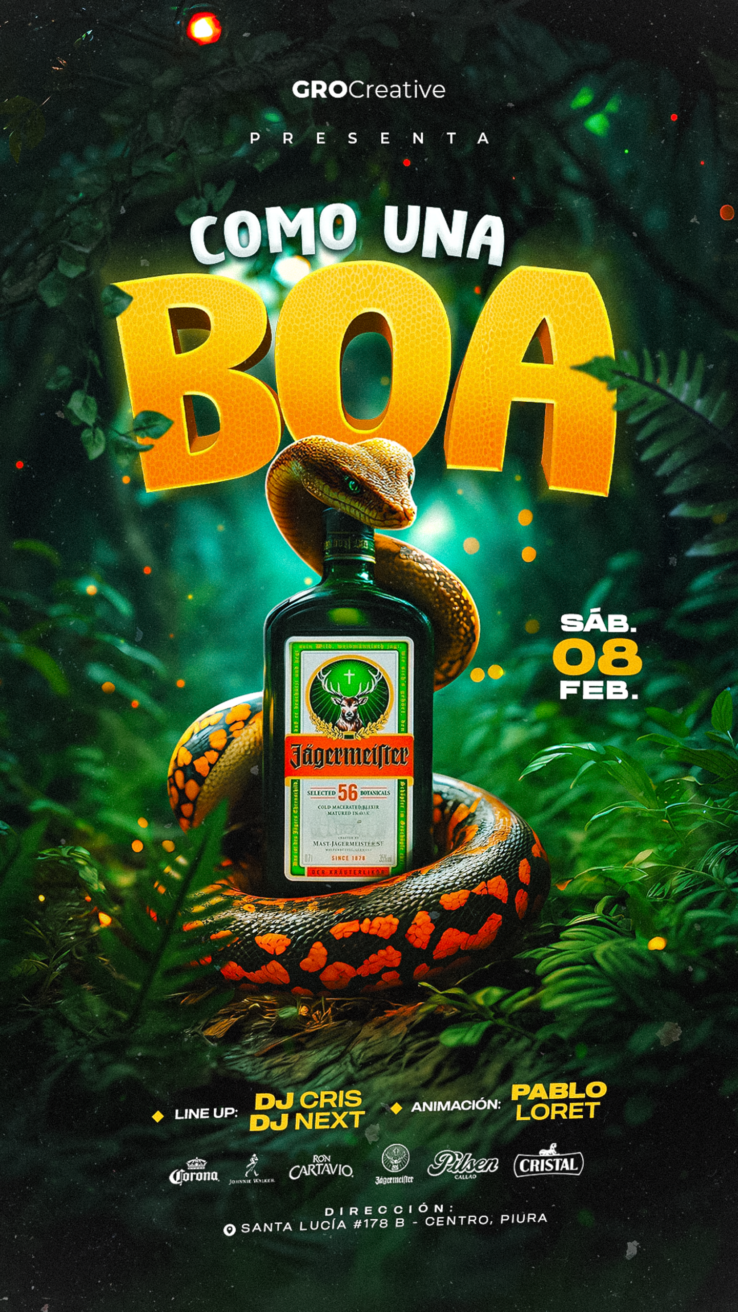 Flyer for Nightclubs | Flyer para Discotectas