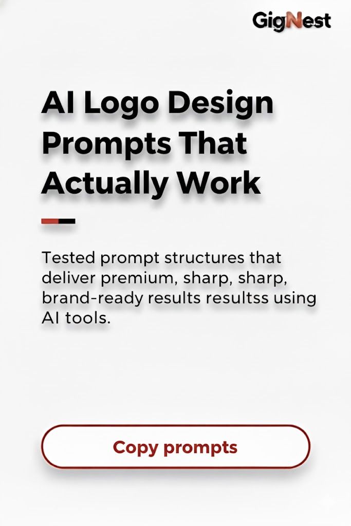 AI Logo Design Prompts That Actually Work