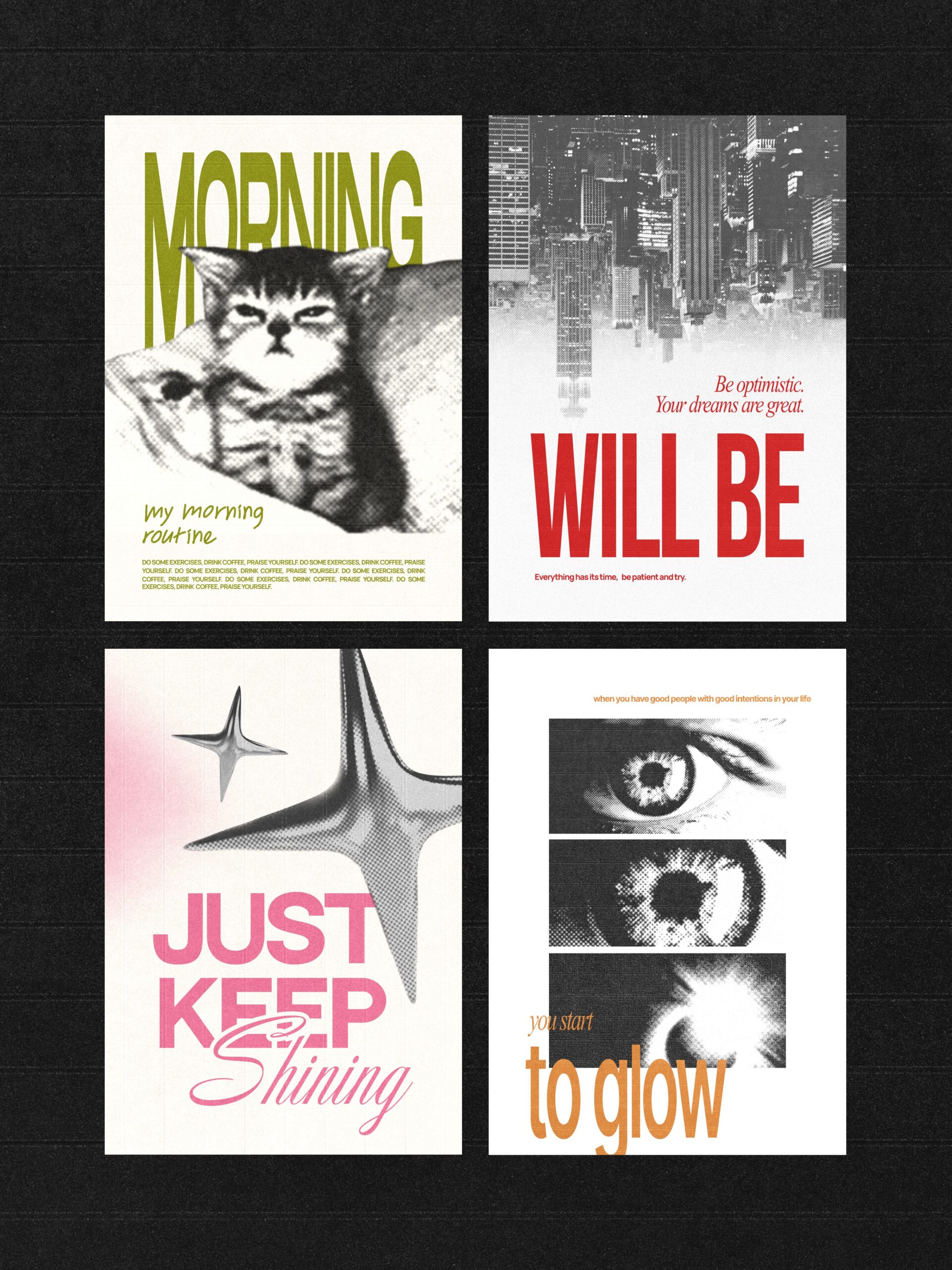 Интерьерные постеры. Графический дизайн