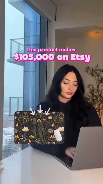 AI + Printify = Etsy bestsellers 💻✨ Simple designs can bring in 6 figures.