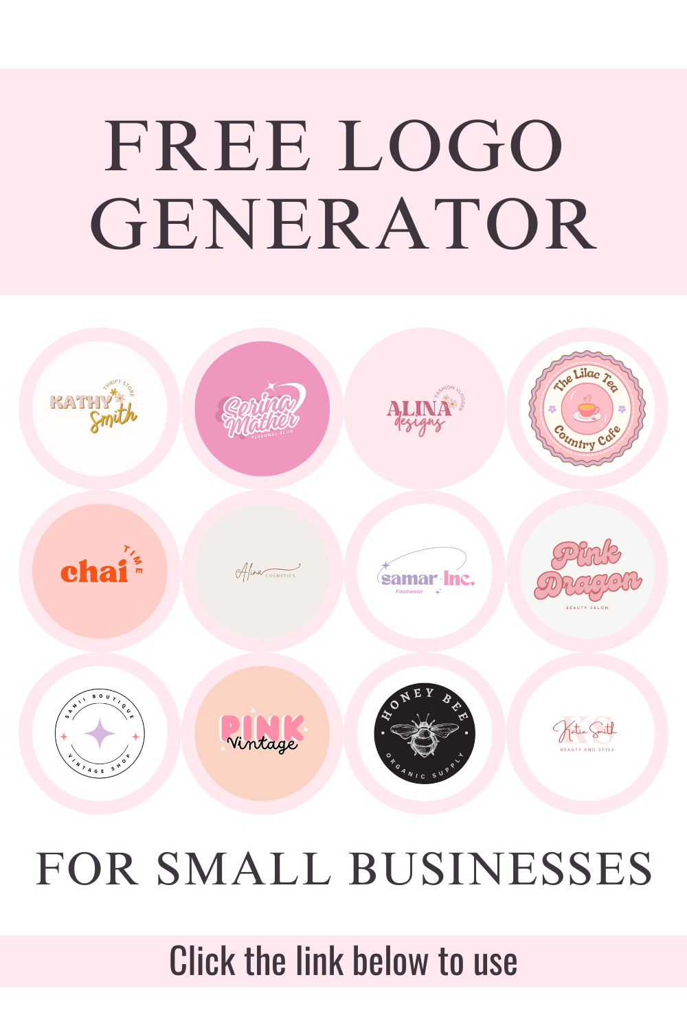 Free Logo Design Small Business Free Logo Generator Brand Kit Social Media
