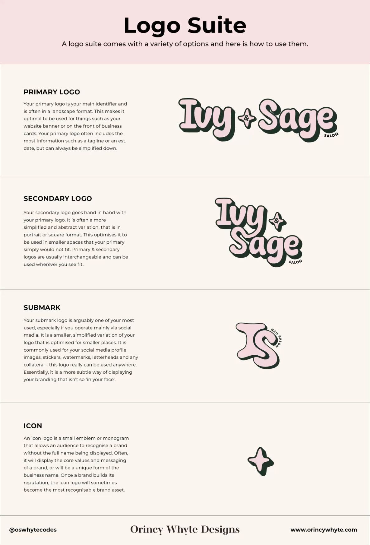 Logo Suite for Branding Client