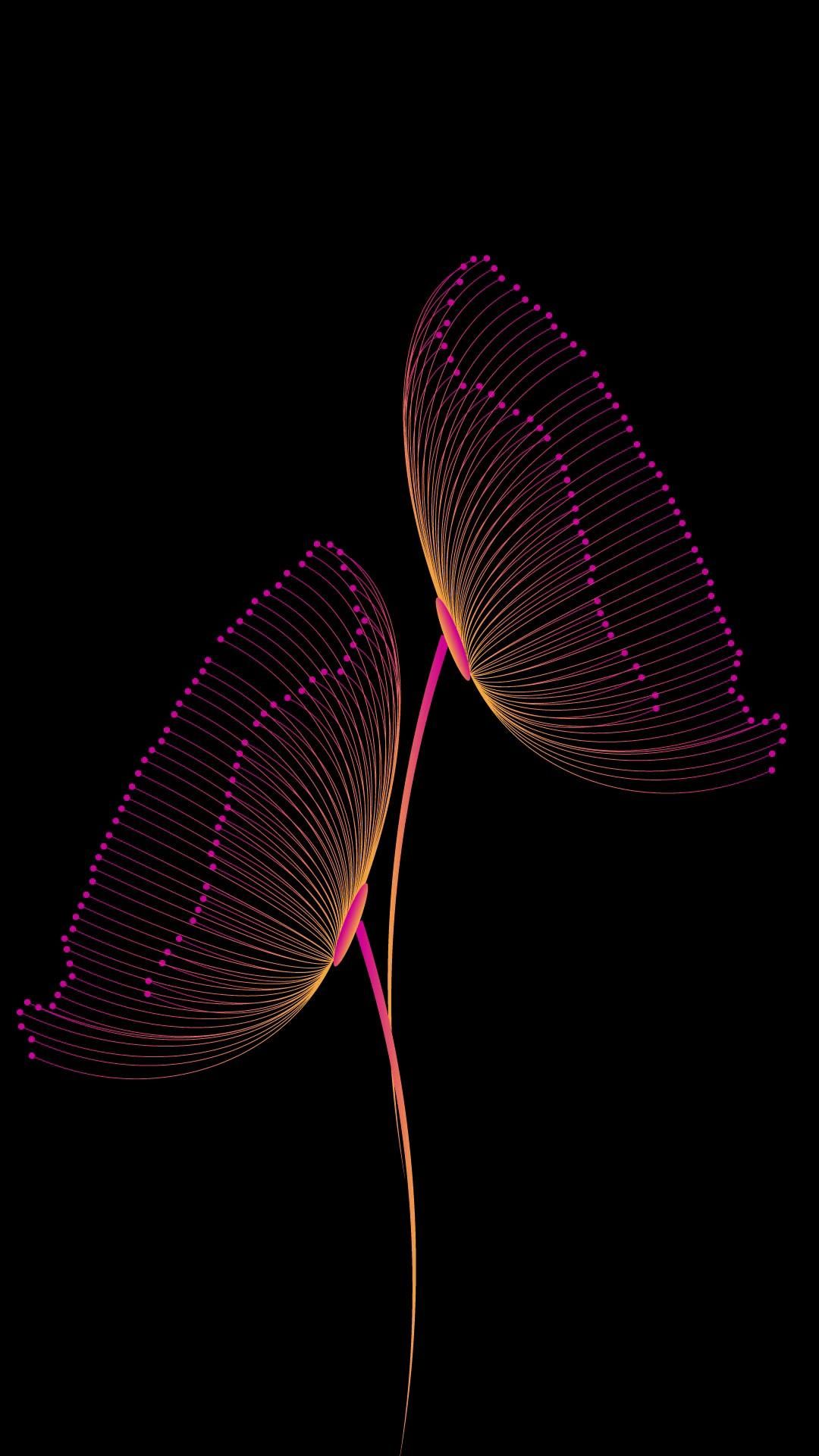 Flowers with arc tool in illustrator