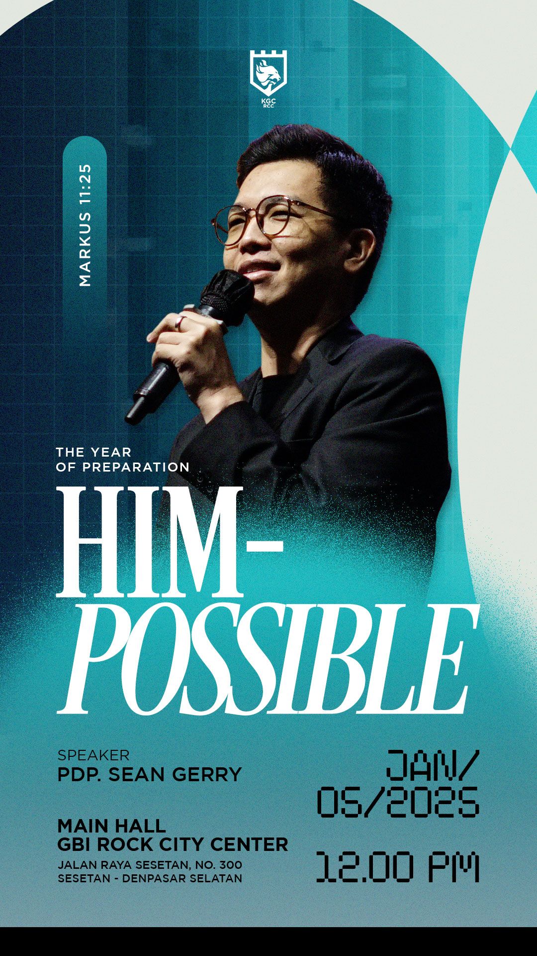 HIMPOSSIBLE-Church Graphic Design Poster