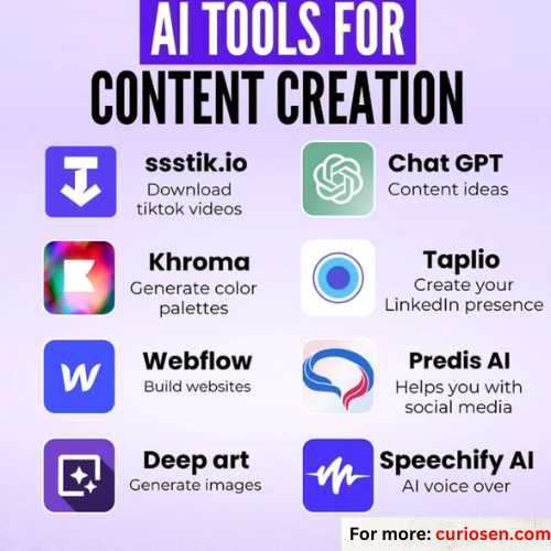 Top AI Tools for Stunning Content Creation You Need to Try Today