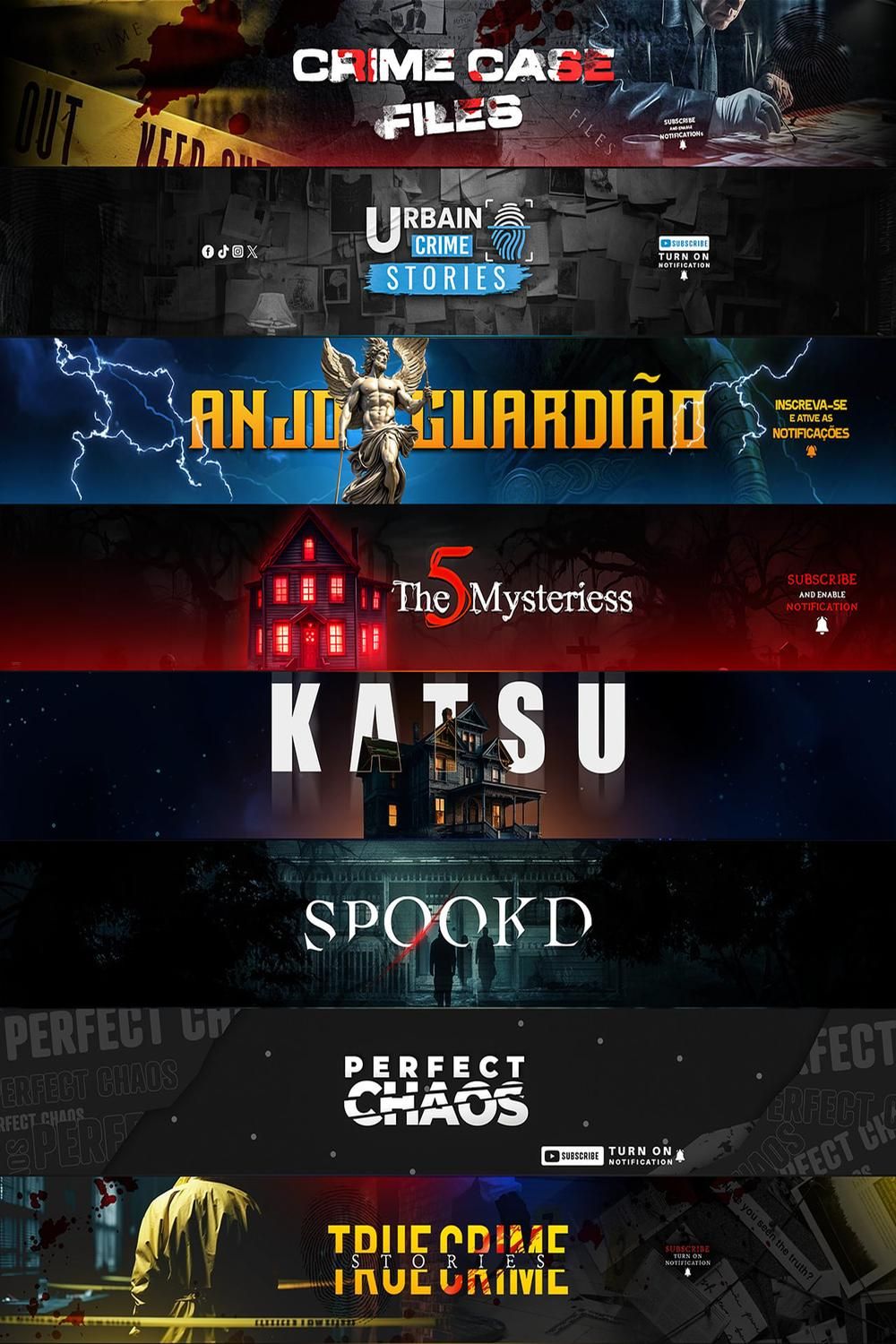 design a youtube banner and logo