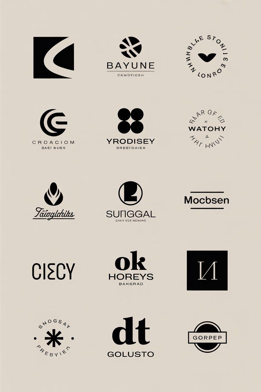 Minimalist Logo Collection – Clean & Modern Designs