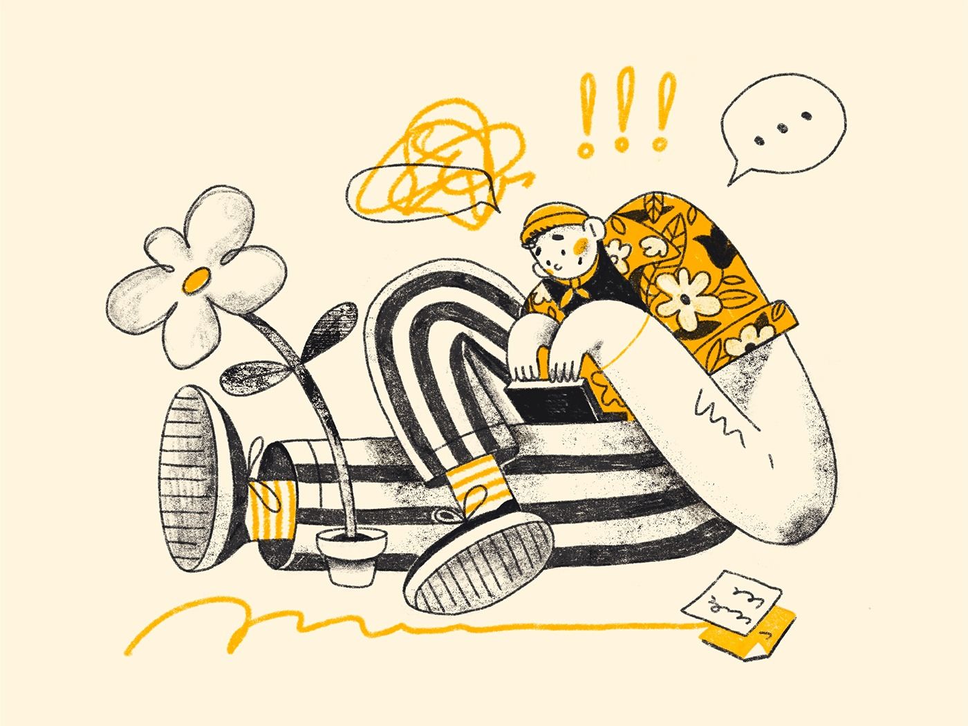 Editorial Illustrations: Blog Storytelling Art