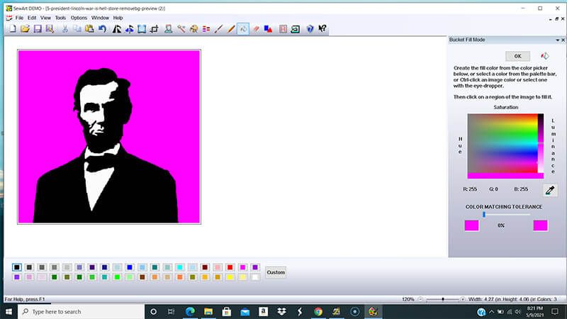 How to convert an image to an embroidery file for free –