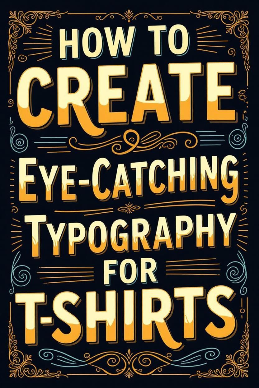 How to Create Eye-Catching Typography for T-Shirts