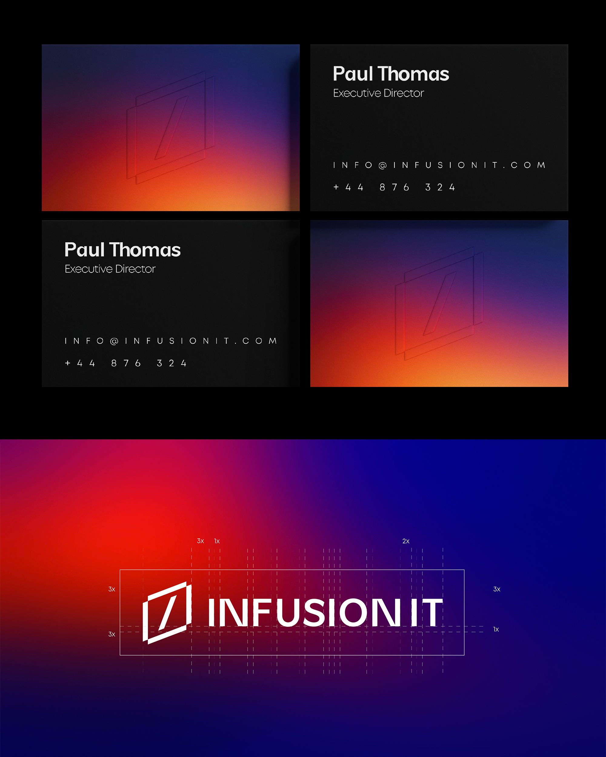 Business Card Design – infusionIT