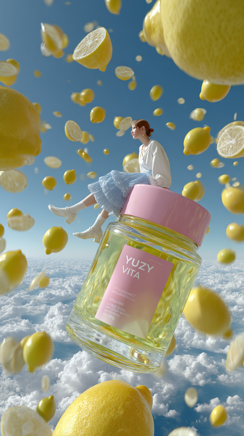 AI Lemon Dream — Ультрареалістичний креатив для вашого бренду 🍋✨