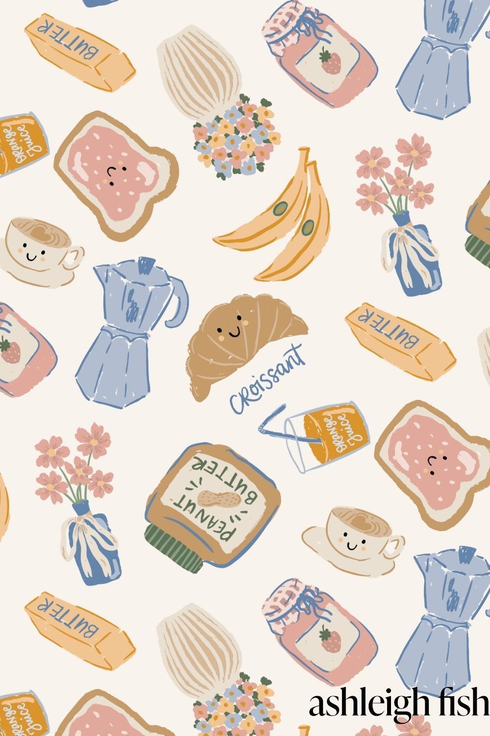 Stand Out With Playful Breakfast Surface Prints