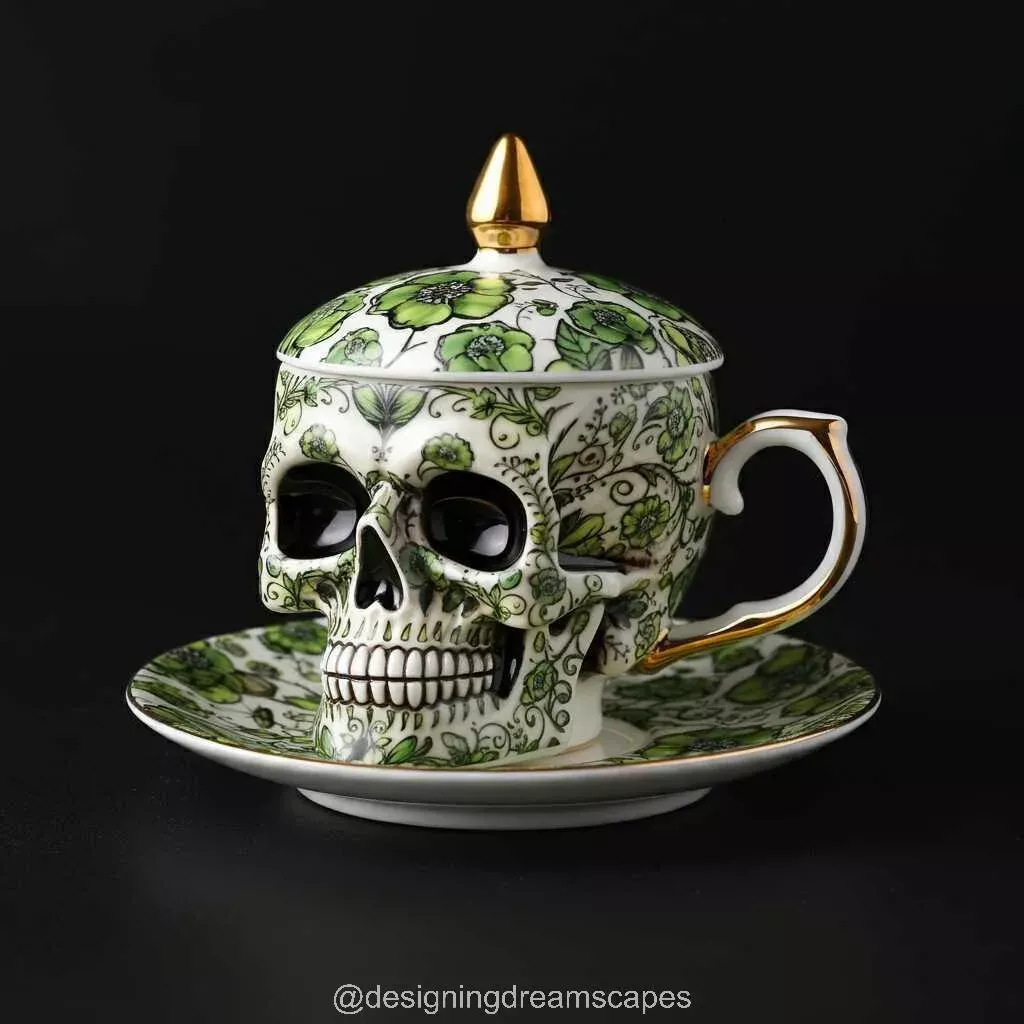 Skull Shaped Teacups: A Bold Fusion of Art and Functionality