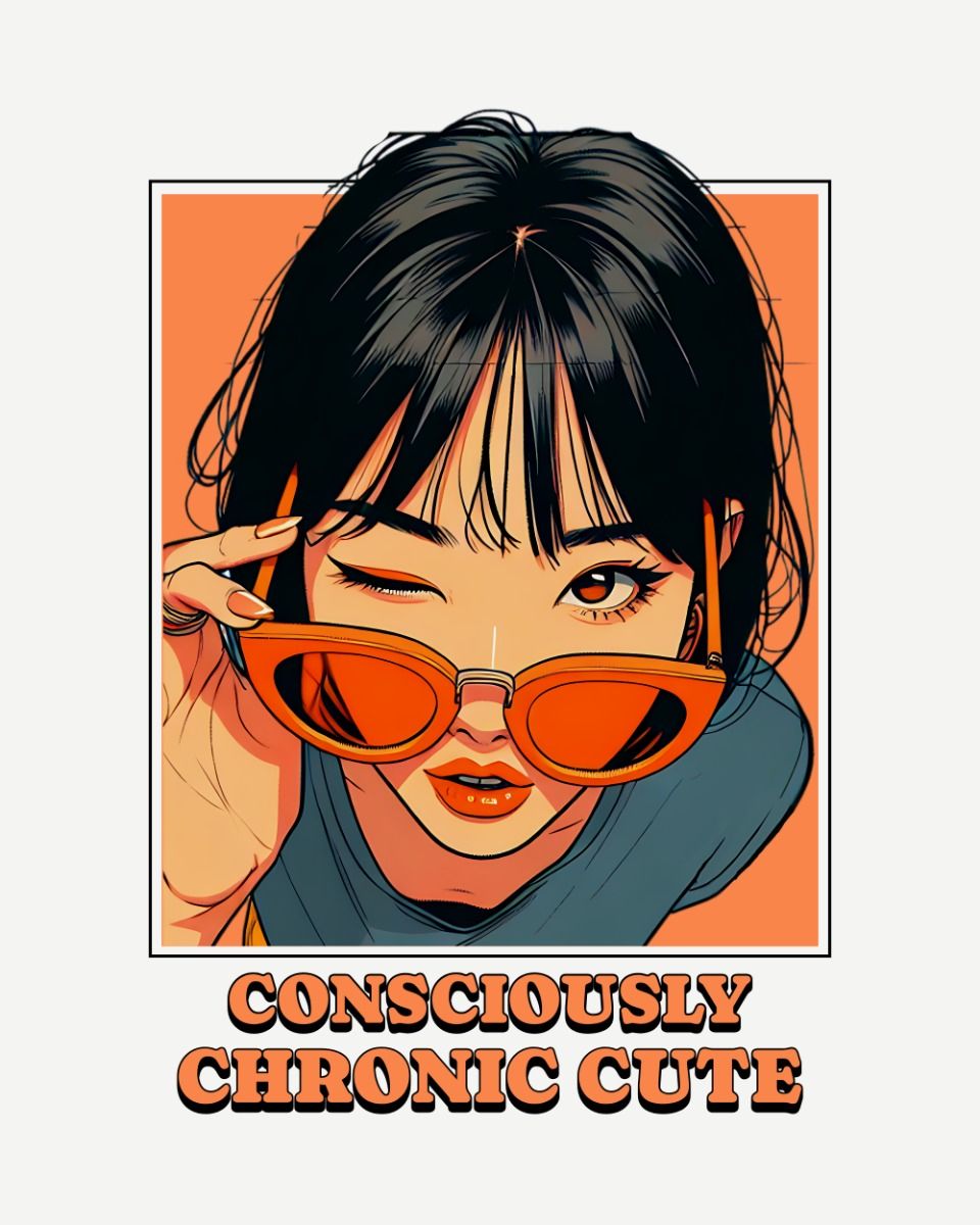 Customizable Girl Graphic Design Template