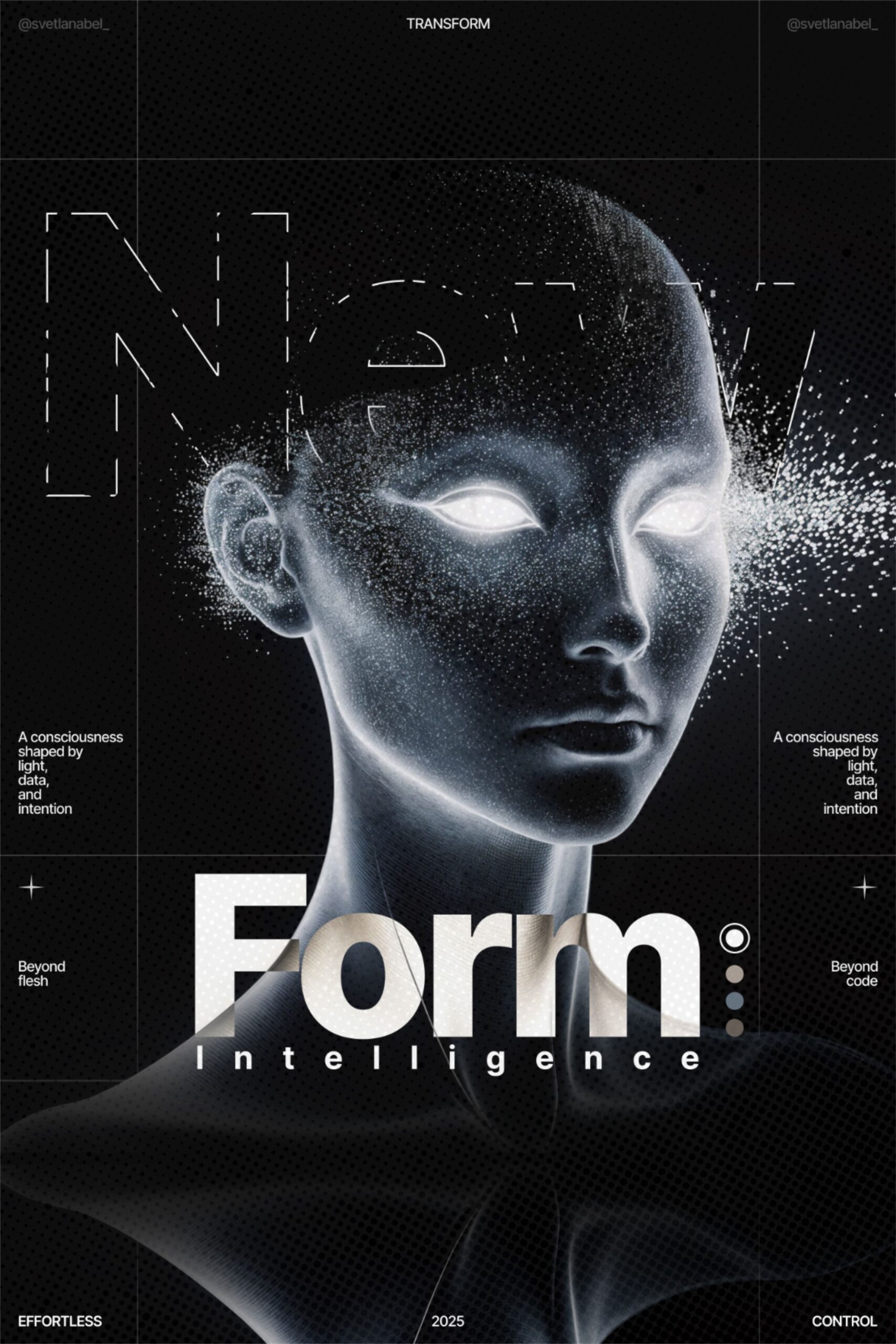Poster Design | A new form of intelligence