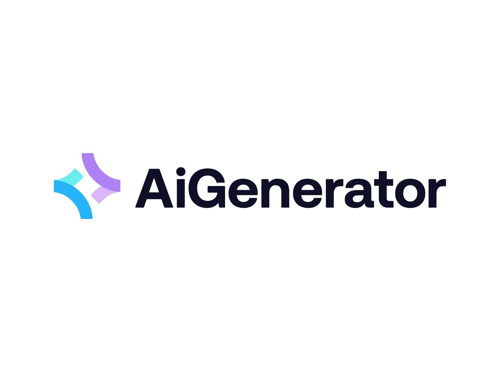 Ai Generator – modern artificial intelligence logo