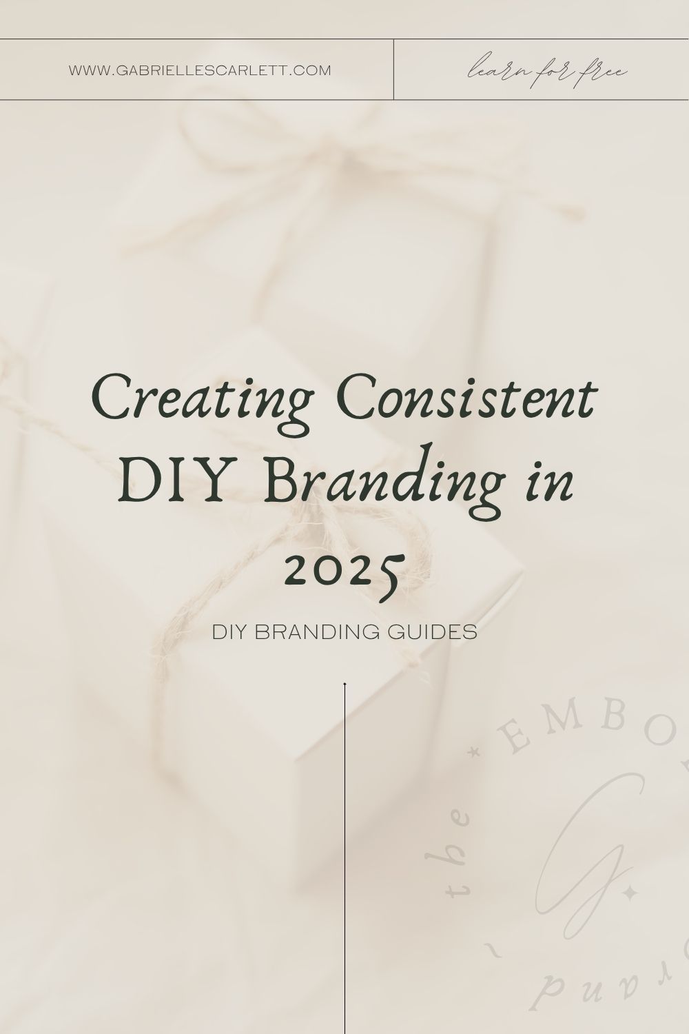 Consistent Branding for Your DIY Brand
