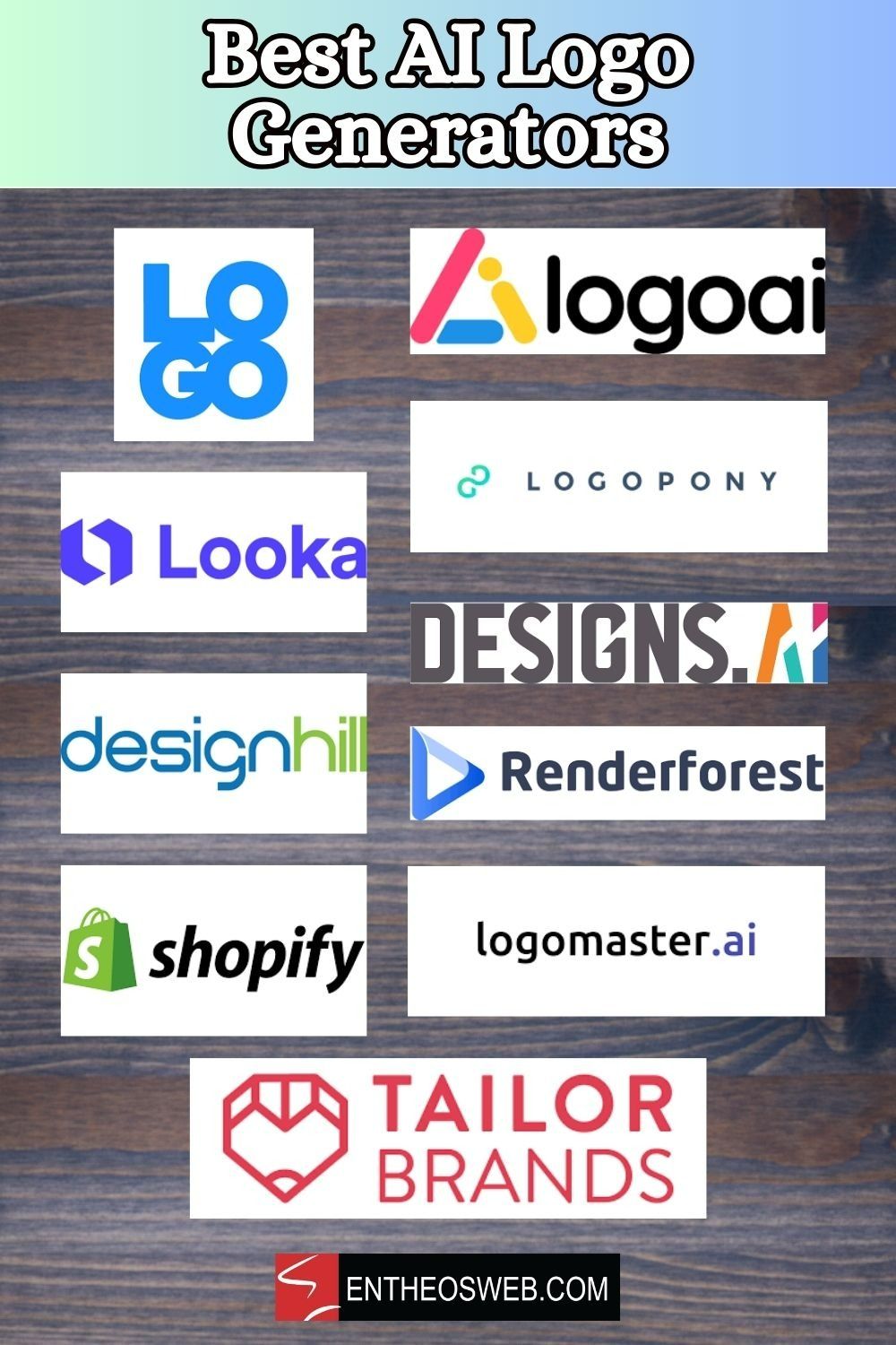 Best AI Logo Generators | EntheosWeb
