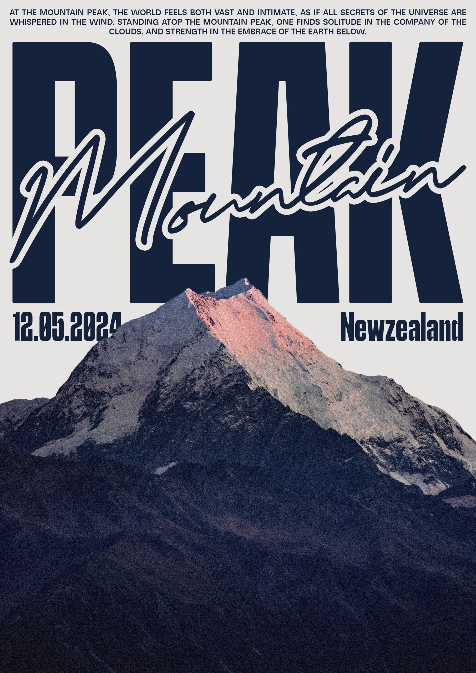 Peak Mountain | Poster Design