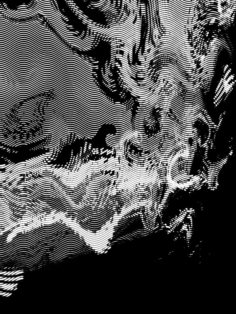 distorted halftone screen wallpaper texture