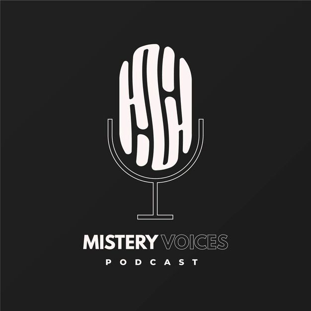 Detailed podcast logo template | Free Vector