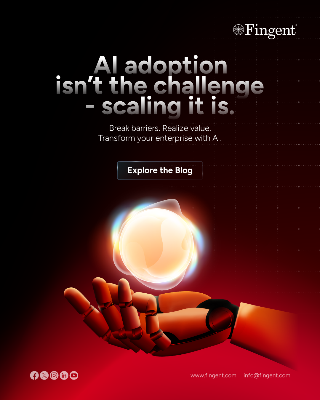 AI adoption is easy. Scaling it?