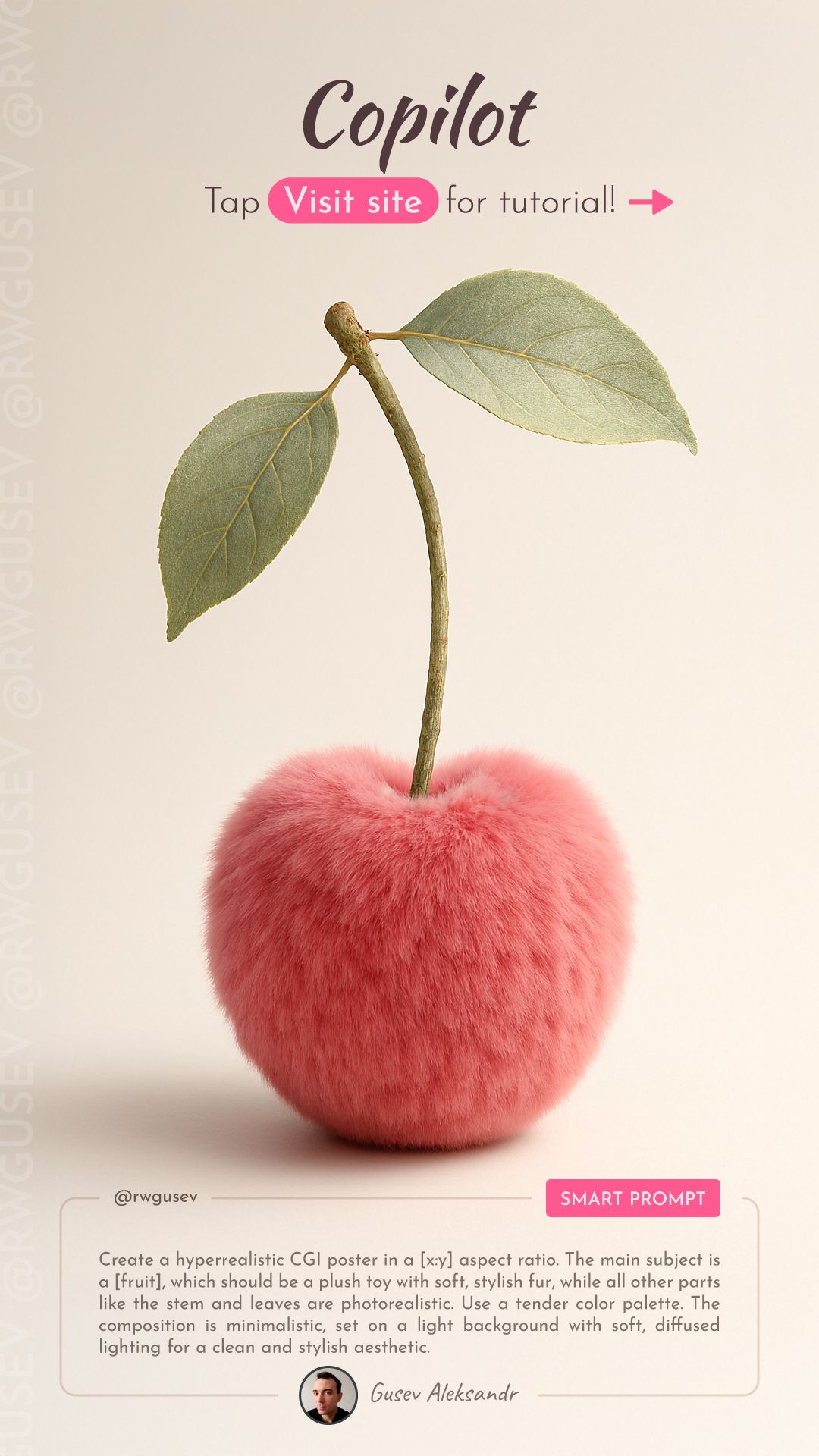 Toy Fruit, Real Nature | Copilot Prompt