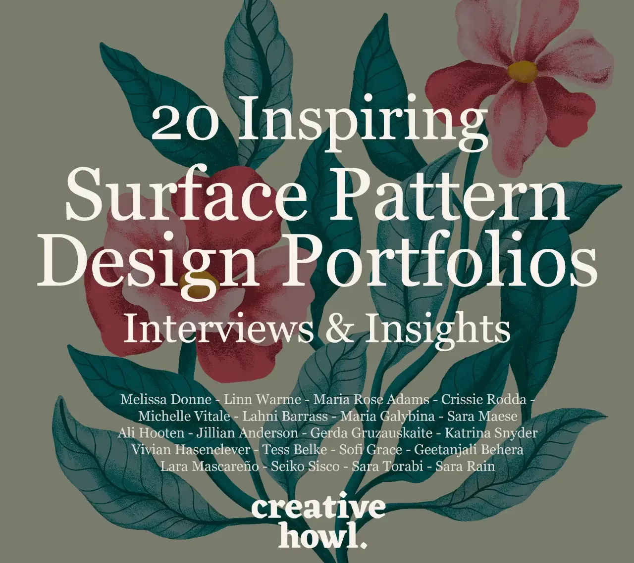 20 Inspiring Surface Pattern Design Portfolios: Interviews & Insights