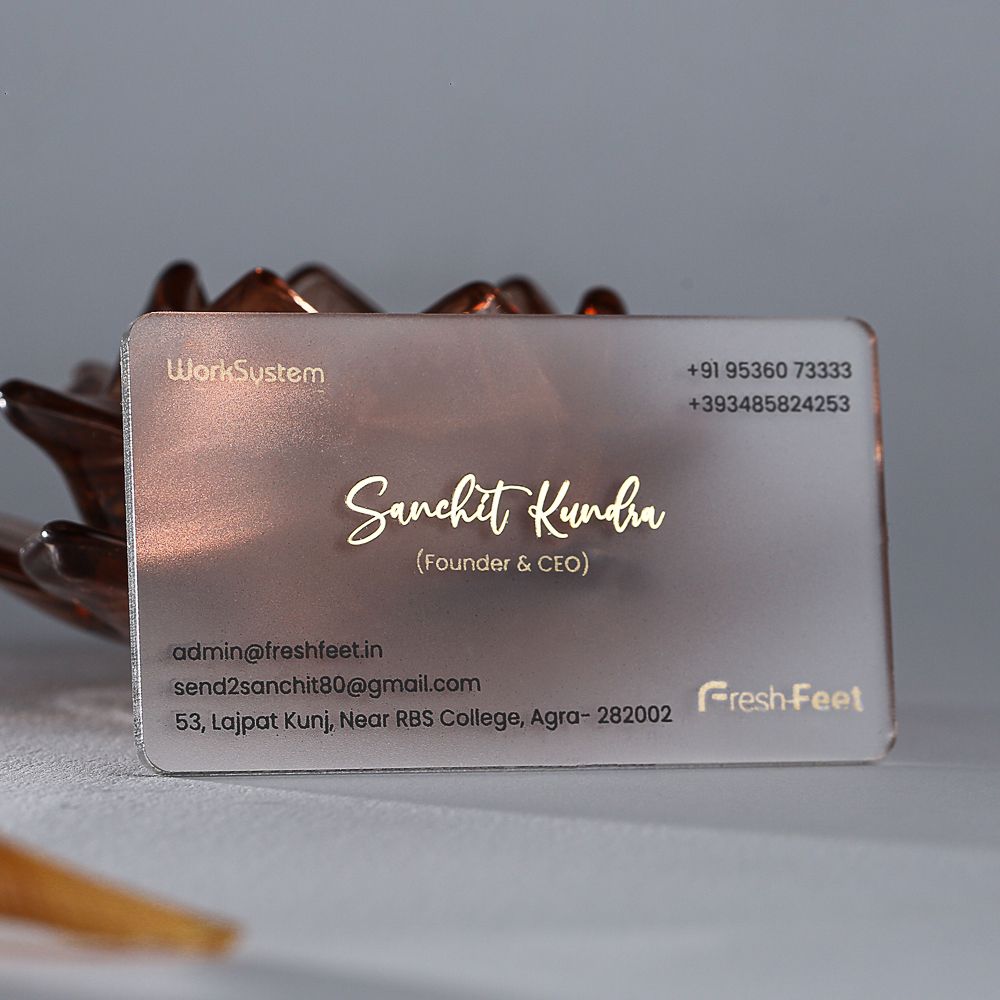 Luxurious Business Card Design With QR Code – Chhapai.com
