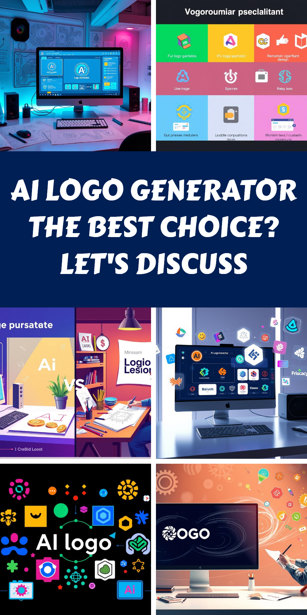 AI Logo Generator The Best Choice? Let’s Discuss