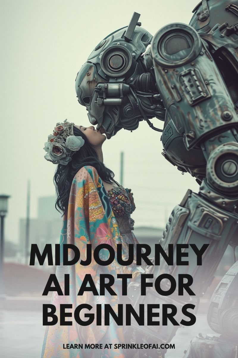 Creative Beginner’s Guide to Midjourney AI Art with Free Prompts and Tips for Pinterest