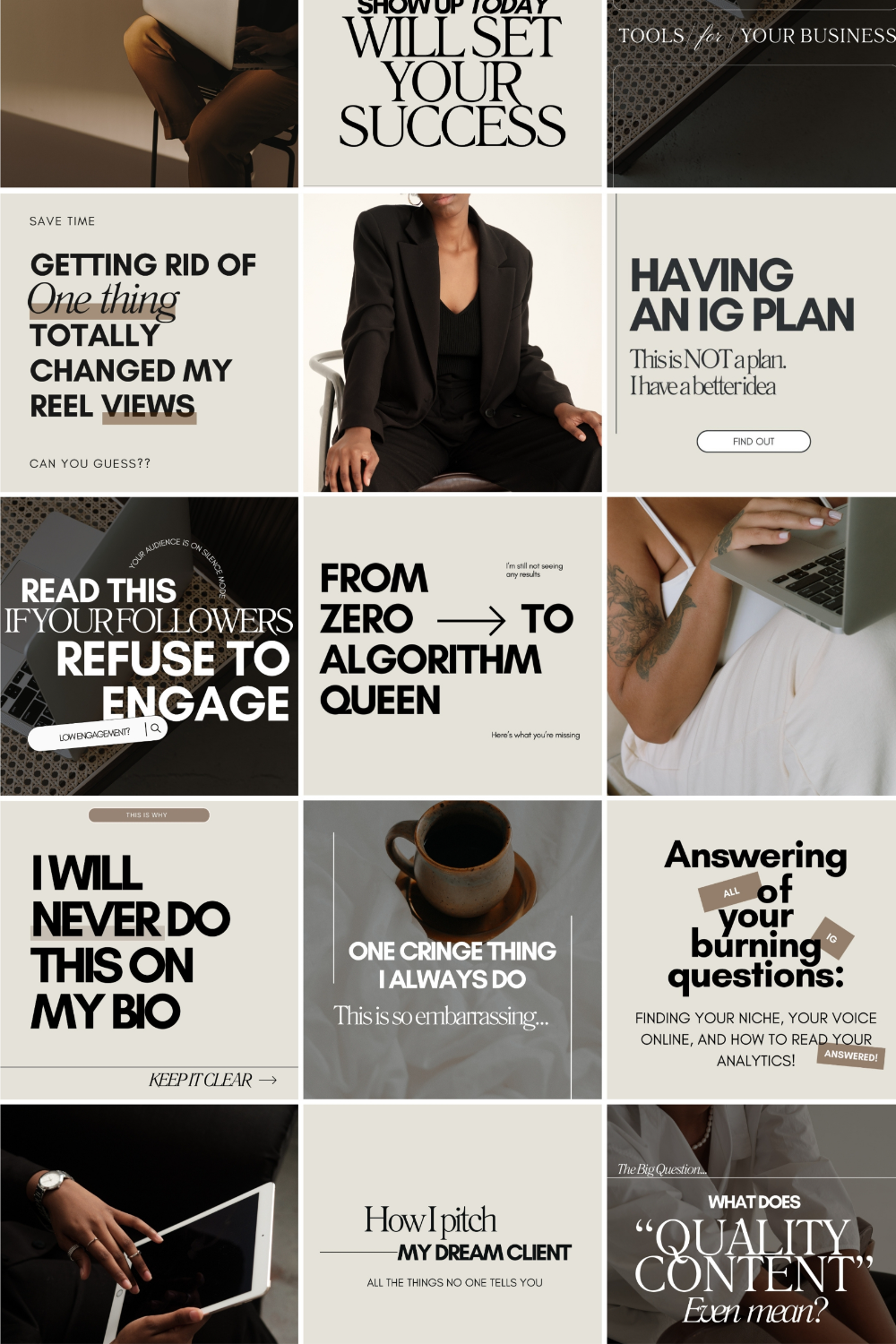 Minimalist Design Instagram Posts