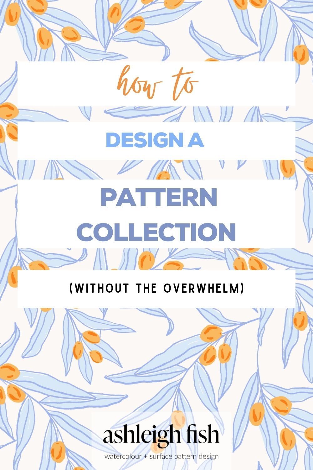 Guide to Designing a Manageable Surface Pattern Collection