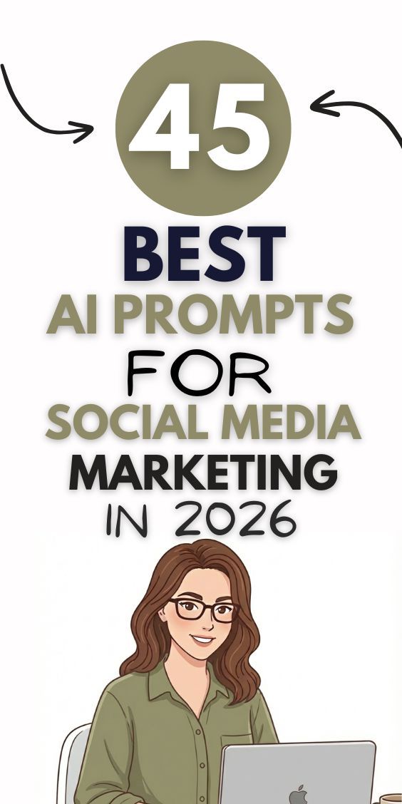 45 Best AI Social Media Marketing Prompts to Grow Your Brand in 2026