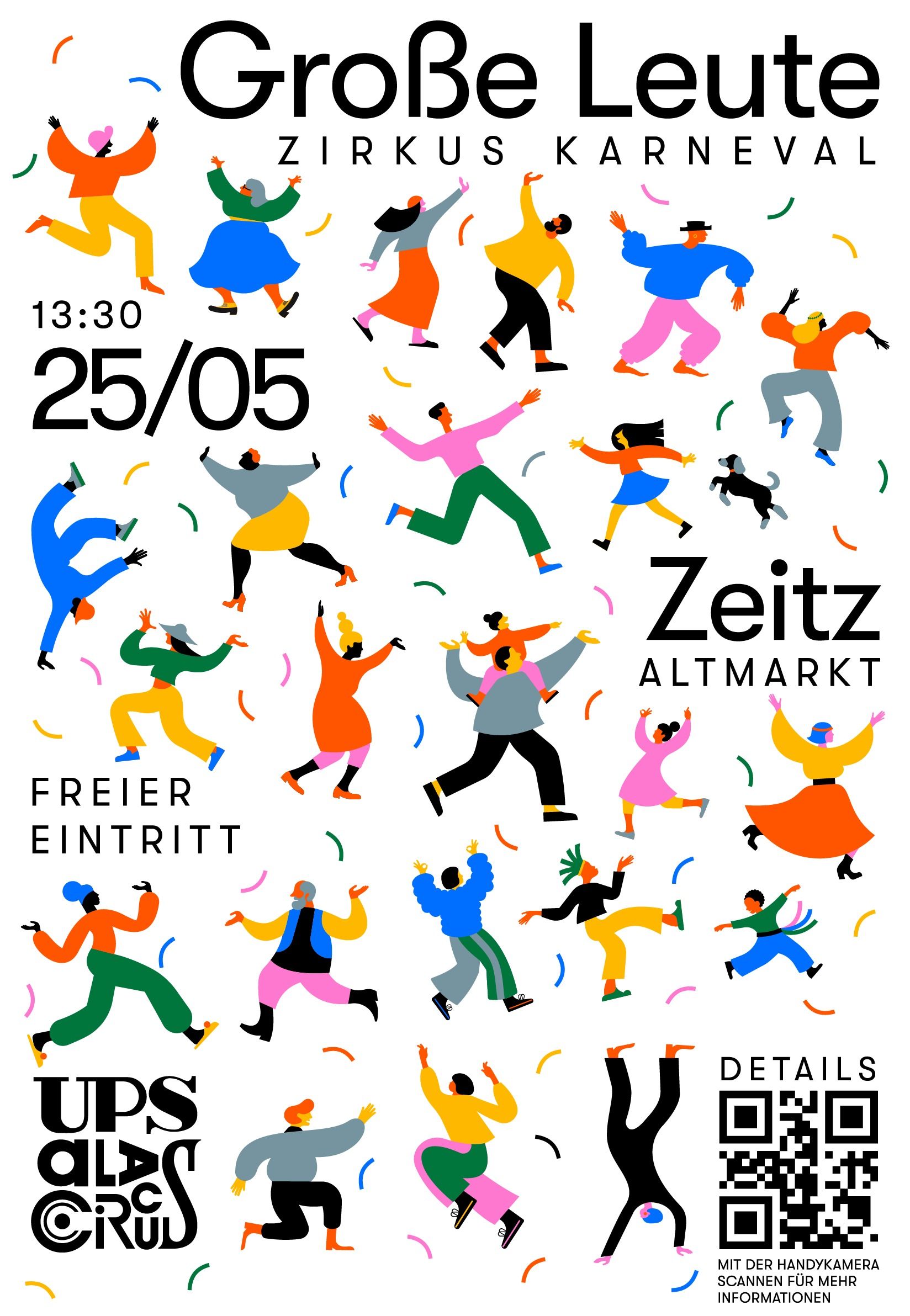 Poster Design For The Upsala Circus Carnival – Kato Trofimova / Hey Kato Studio