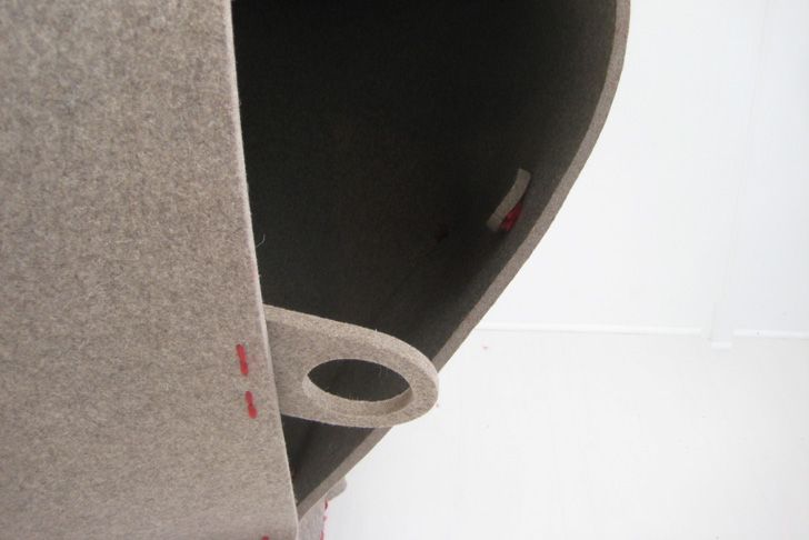 Freyja Sewell Hush Felt Pod | Inhabitat – Green Design, Innovation, Architecture, Green Building